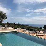 Quiet 4 Bedrooms Full Sea View Heated Pool * Sainte-Maxime