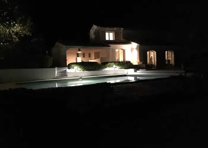 Quiet 4 Bedrooms Full Sea View Heated Pool Villa Sainte-Maxime