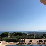 Quiet 4 Bedrooms Full Sea View Heated Pool Villa Sainte-Maxime