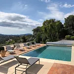 Villa Quiet 4 Bedrooms Full Sea View Heated Pool Sainte-Maxime