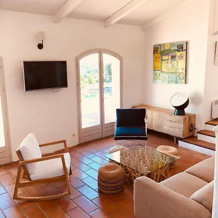 Quiet 4 Bedrooms Full Sea View Heated Pool Villa Sainte-Maxime