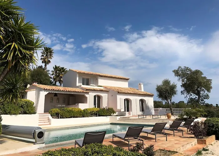 Villa Quiet 4 Bedrooms Full Sea View Heated Pool Sainte-Maxime